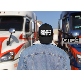 GITDR - Black Polyester trucker cap